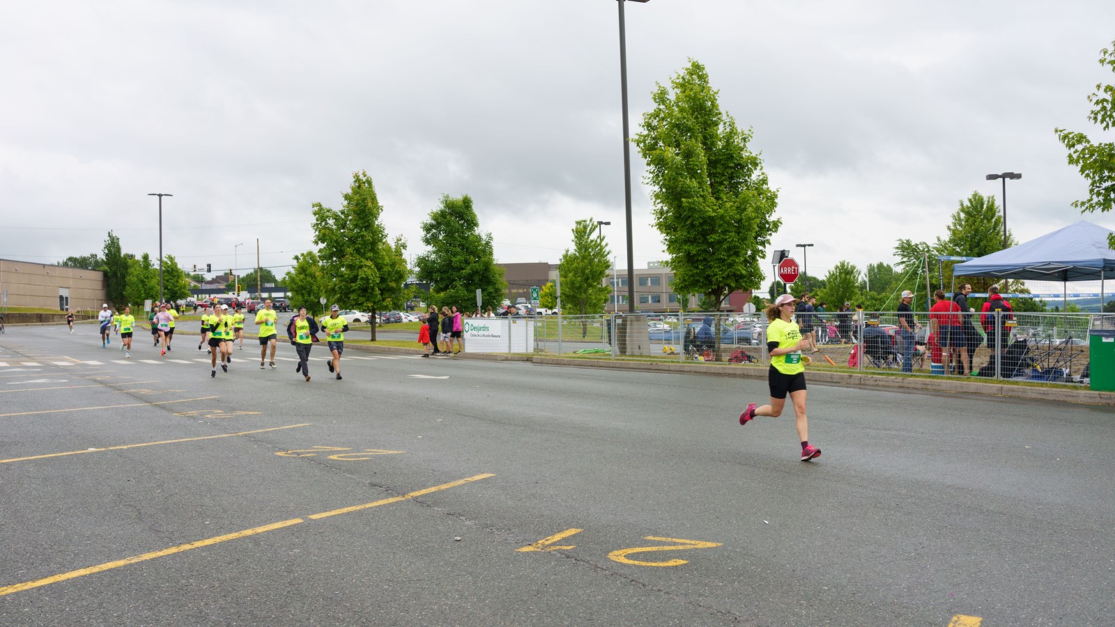 L’enthousiasme est là malgré la météo au Festival sportif de Sainte-Marie