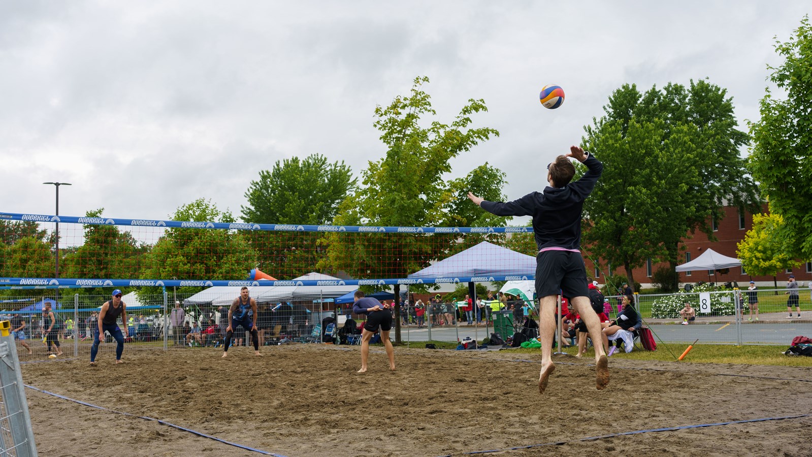 L’enthousiasme est là malgré la météo au Festival sportif de Sainte-Marie
