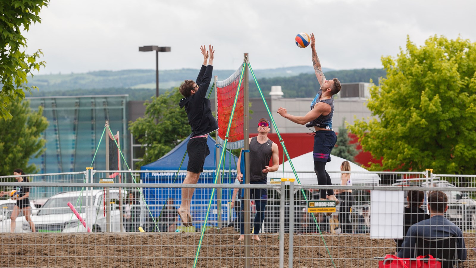 L’enthousiasme est là malgré la météo au Festival sportif de Sainte-Marie