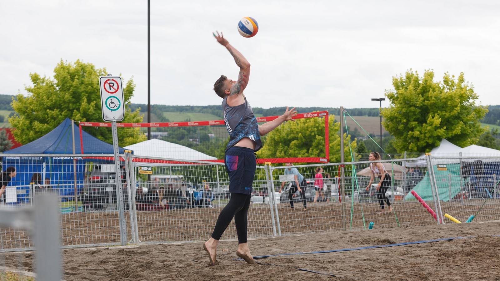 L’enthousiasme est là malgré la météo au Festival sportif de Sainte-Marie