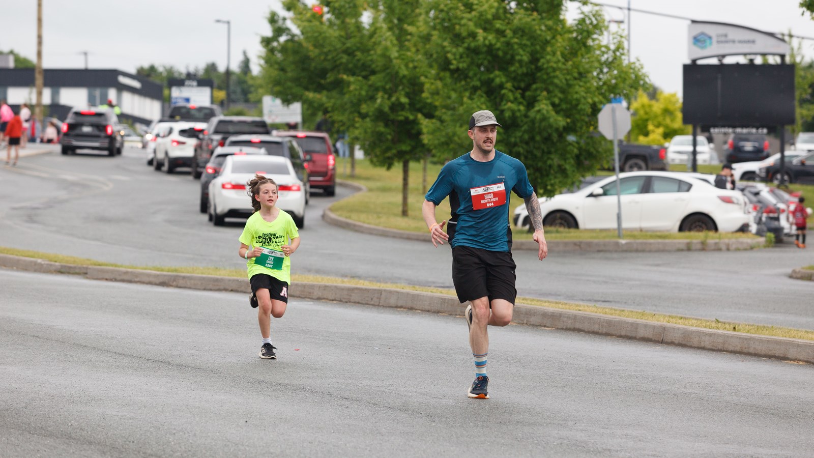 L’enthousiasme est là malgré la météo au Festival sportif de Sainte-Marie