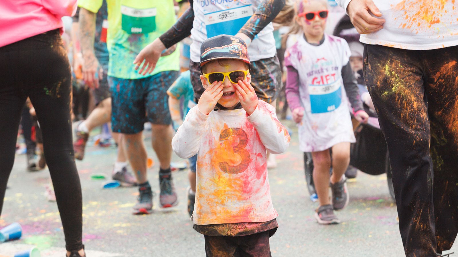 L’enthousiasme est là malgré la météo au Festival sportif de Sainte-Marie
