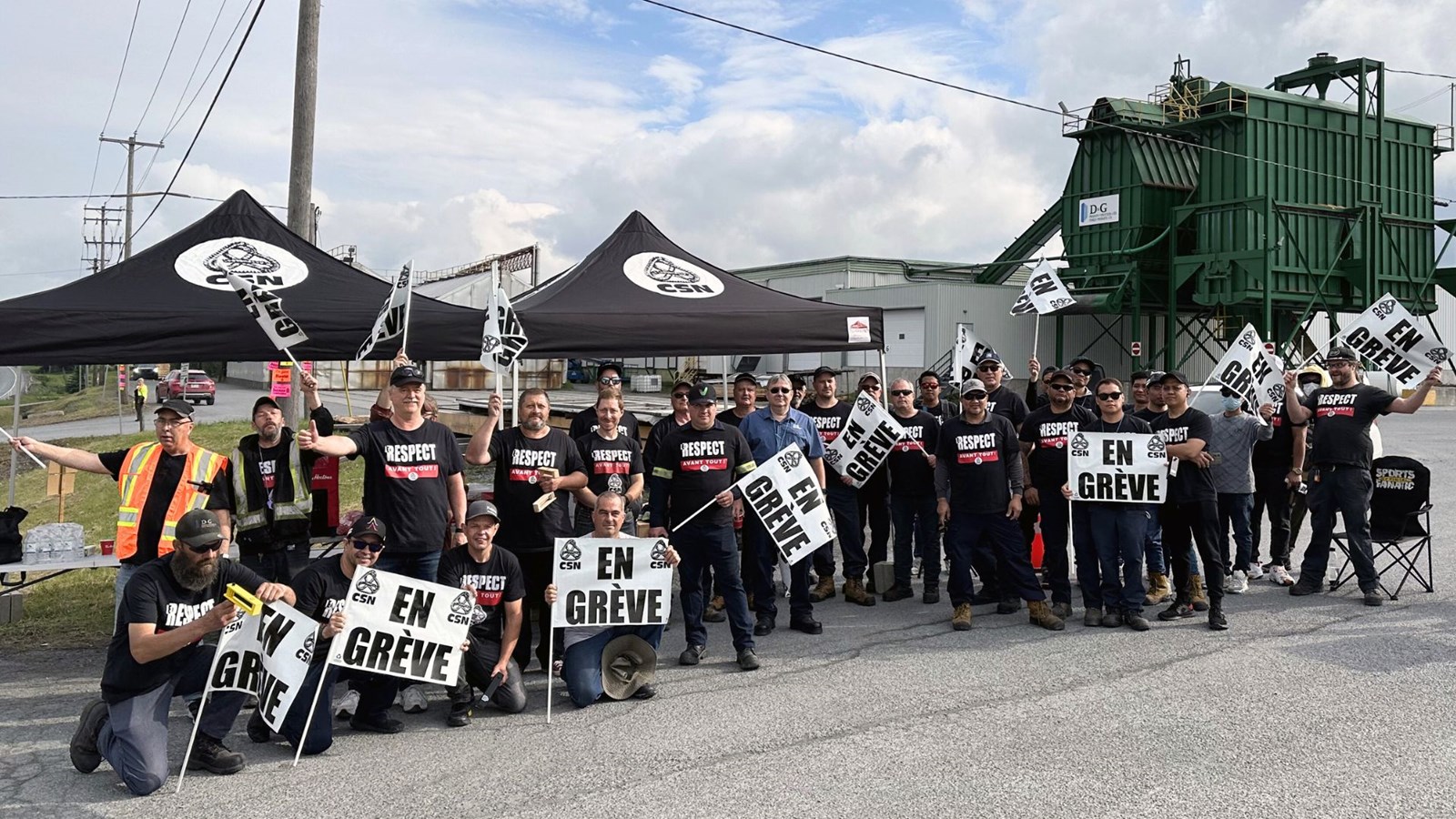 Grève demain dans deux scieries de Produits forestiers DG