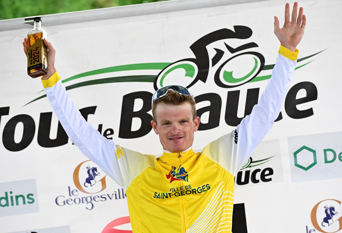 L’Américain Tyler Stites endosse le maillot jaune