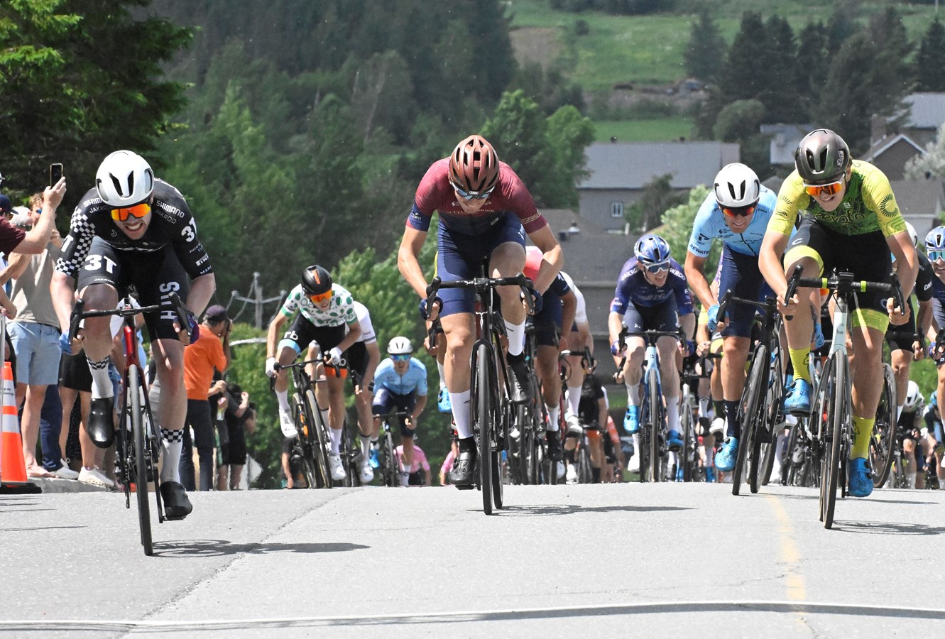 Michael Foley s'illustre sur route à Saint-Odilon-de-Cranbourne