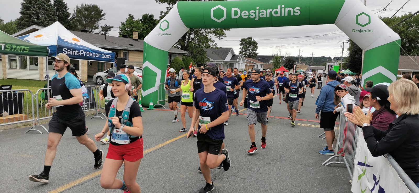 Défi Beauceron de Saint-Prosper: plus de 1 600 participants à la ligne de départ