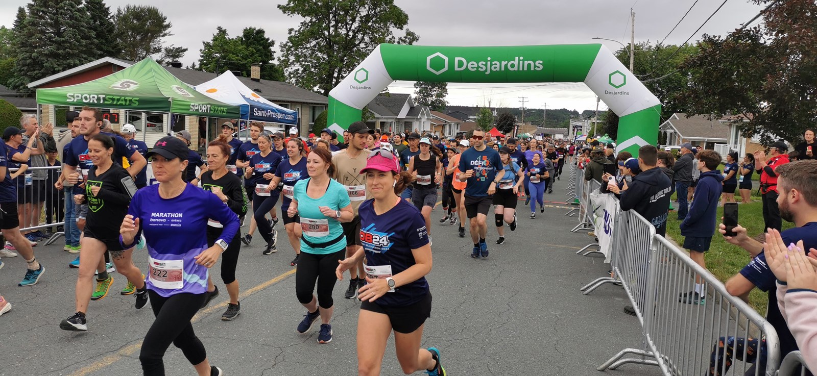 Défi Beauceron de Saint-Prosper: plus de 1 600 participants à la ligne de départ
