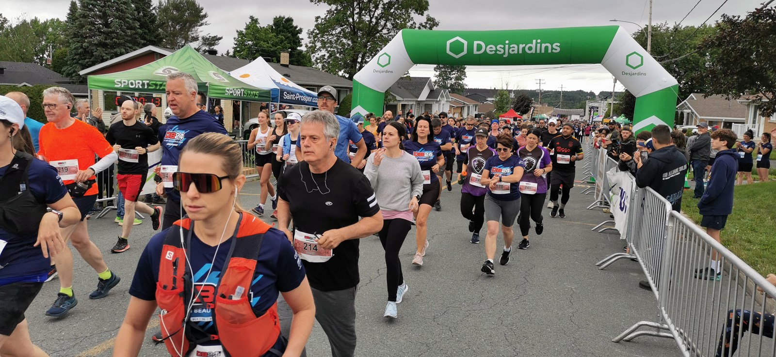 Défi Beauceron de Saint-Prosper: plus de 1 600 participants à la ligne de départ
