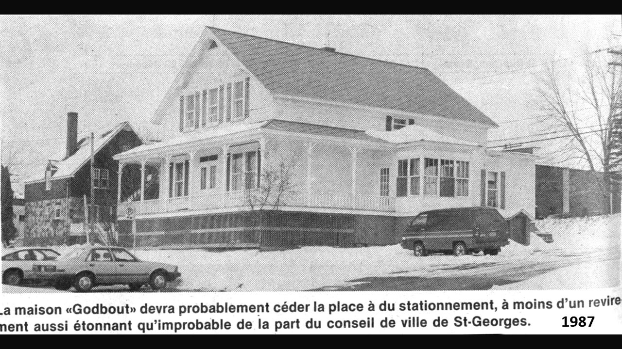 La maison Godbout dans la 123e Rue