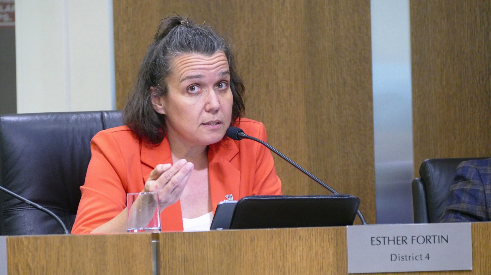 Esther Fortin, conseillère du district 4