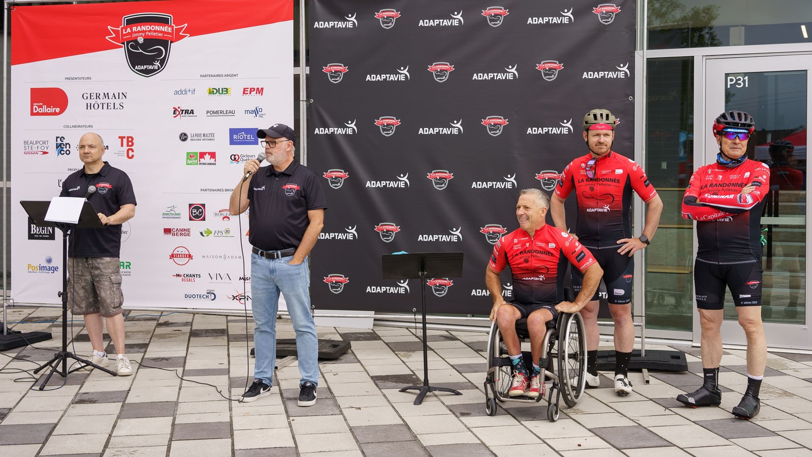 Saint-Georges: la Randonnée Jimmy Pelletier remet 4 000$ à l'APHC
