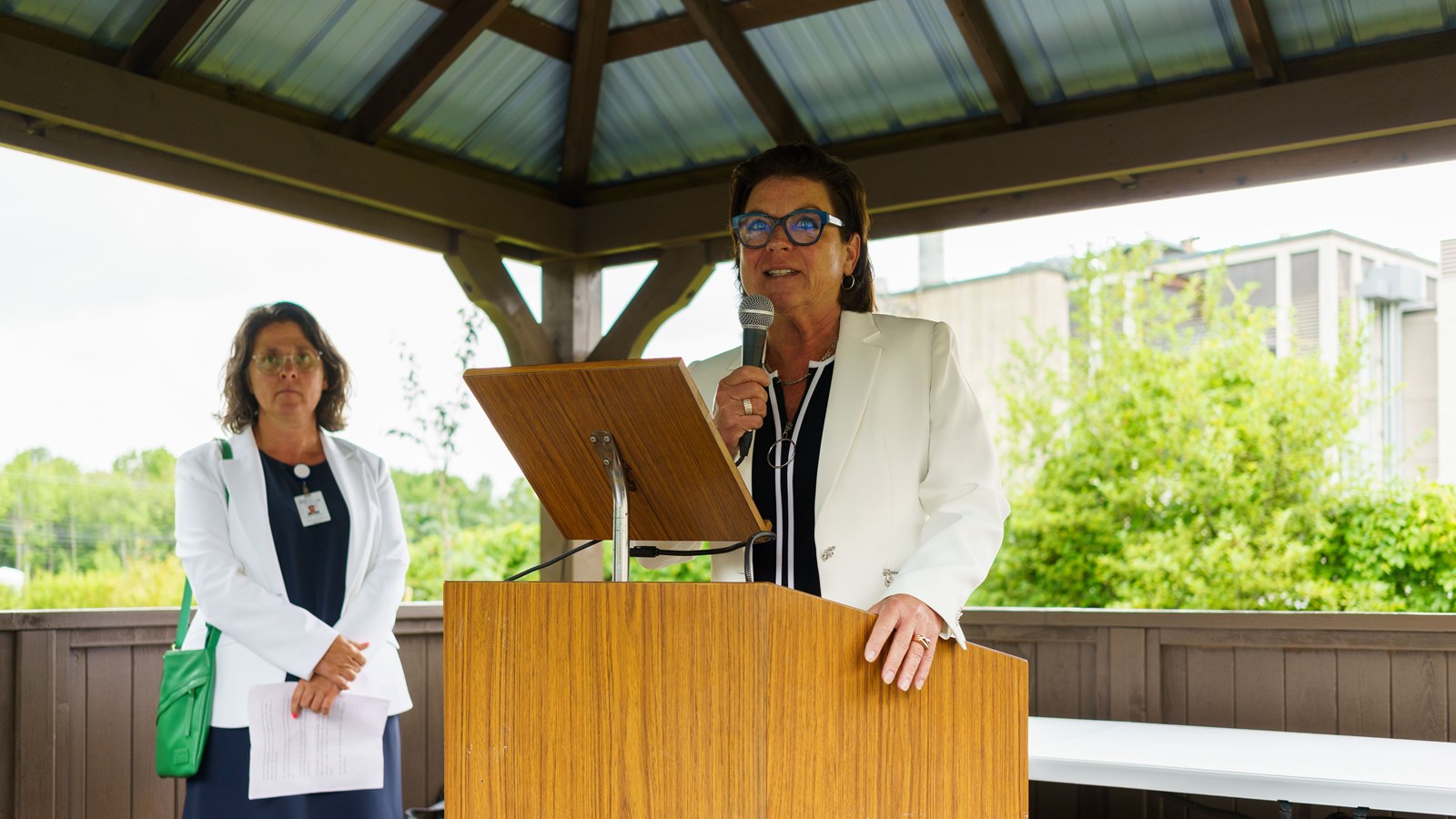 Manon Veilleux de la Fondation Santé Beauce-Etchemin