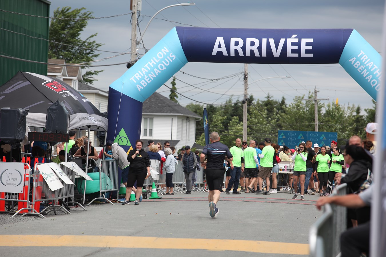 Plus de 300 sportifs présents à la 4e édition du Triathlon Abénakis