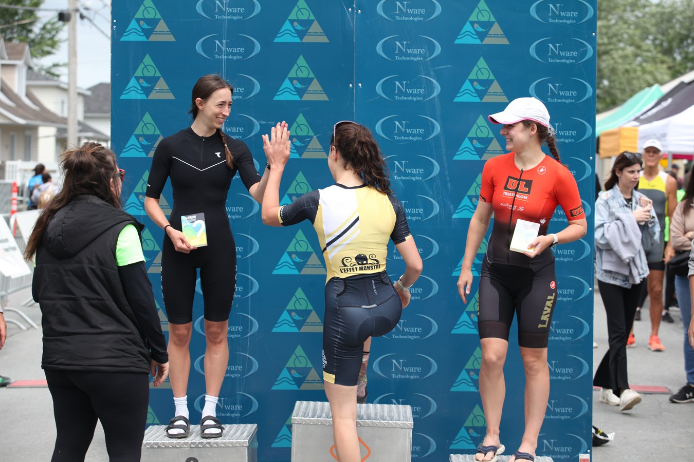 Plus de 300 sportifs présents à la 4e édition du Triathlon Abénakis