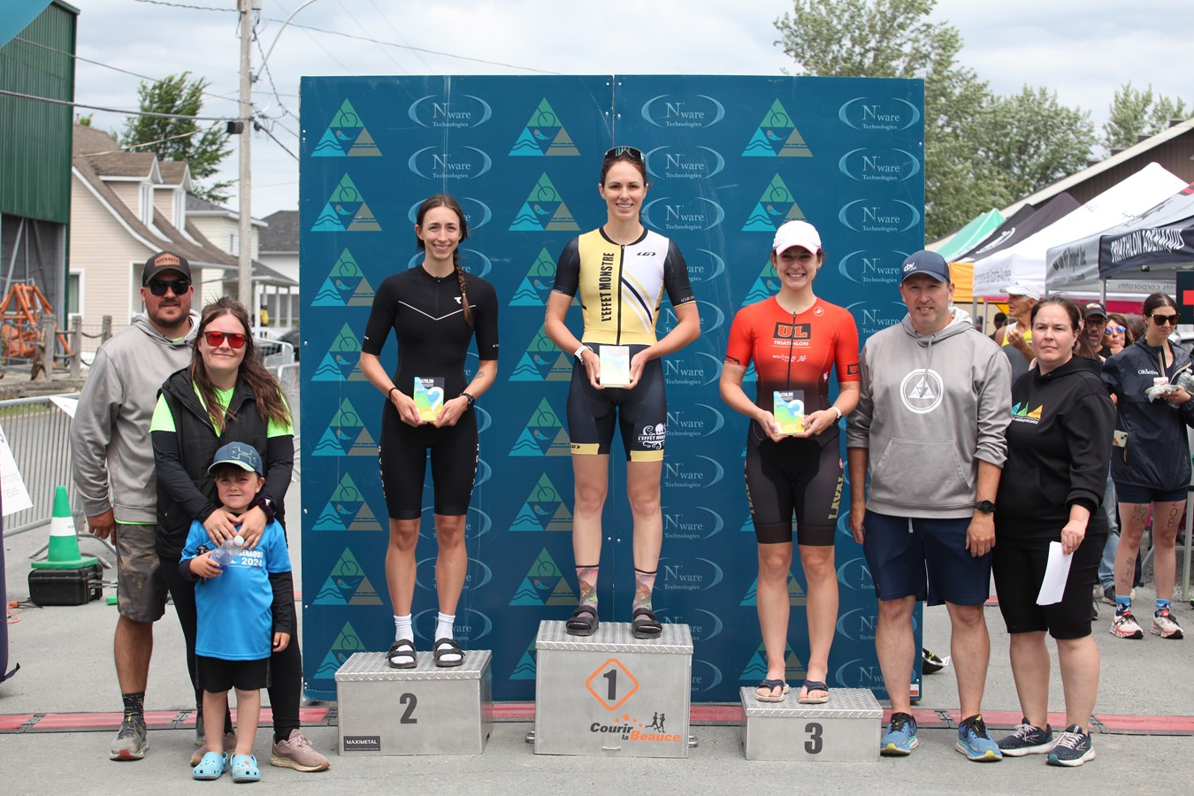 Plus de 300 sportifs présents à la 4e édition du Triathlon Abénakis