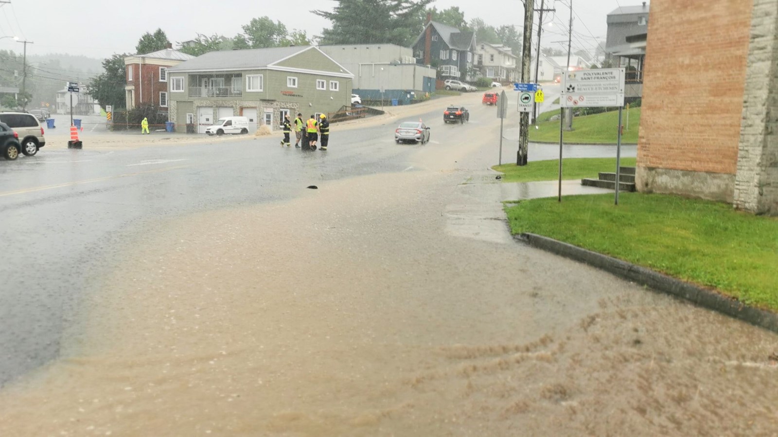 Beauceville sous la flotte