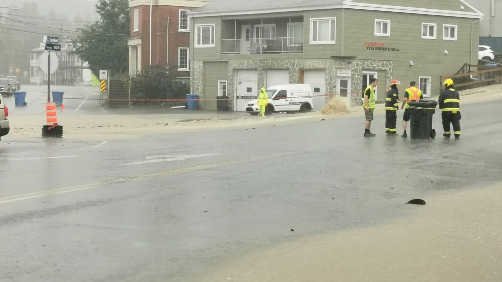 Beauceville sous la flotte