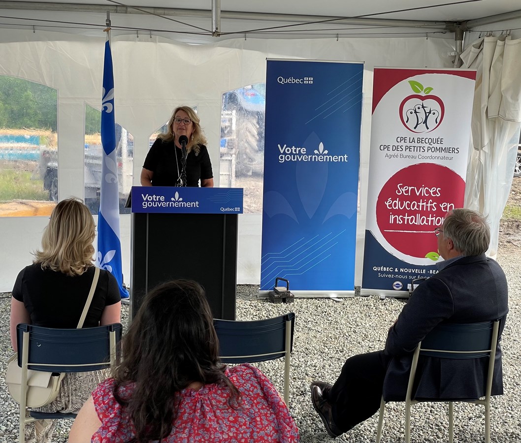 Québec annonce la construction de quatre centres de la petite enfance en Beauce-Nord
