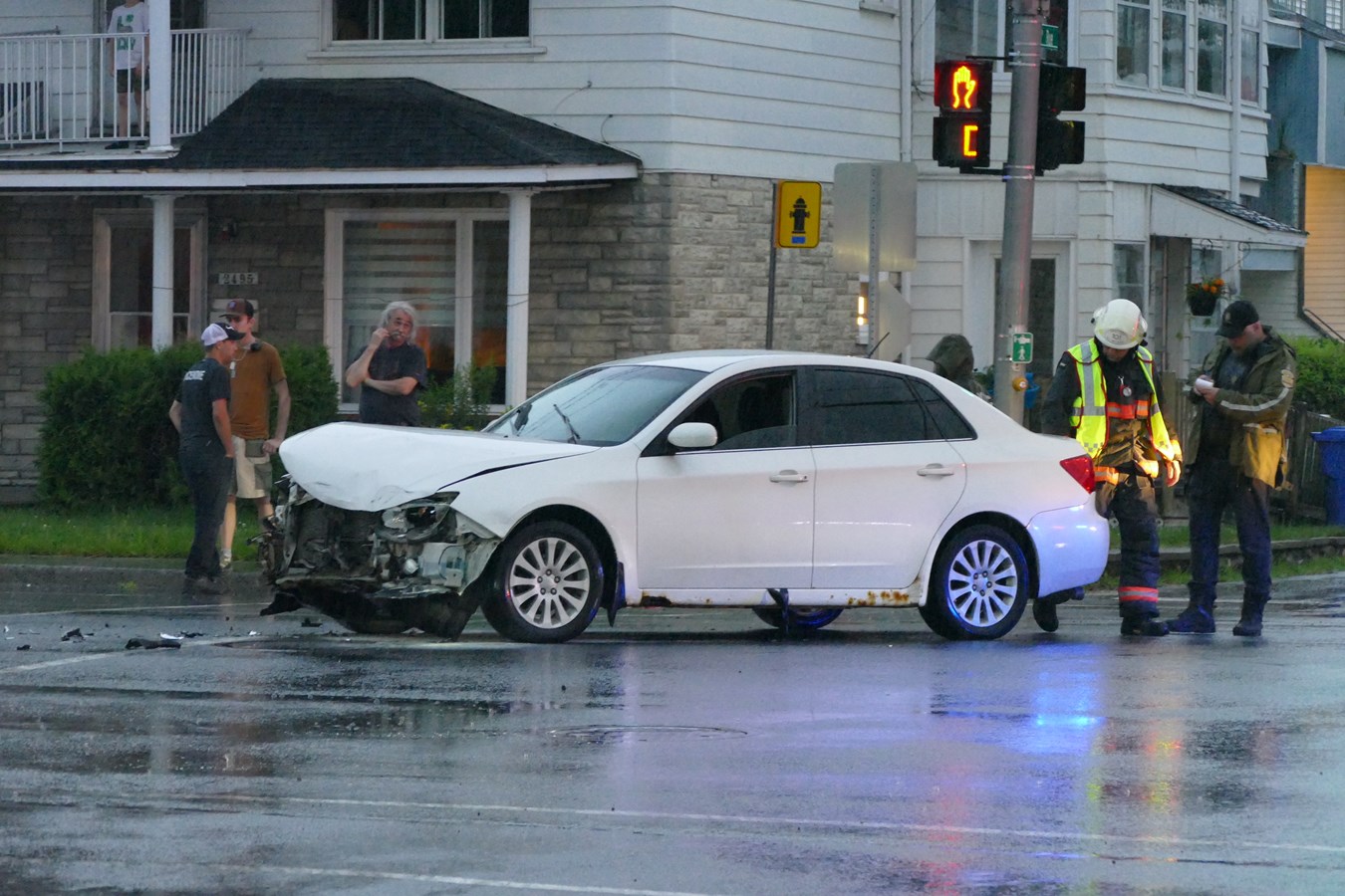Accident mineur à Saint-Georges