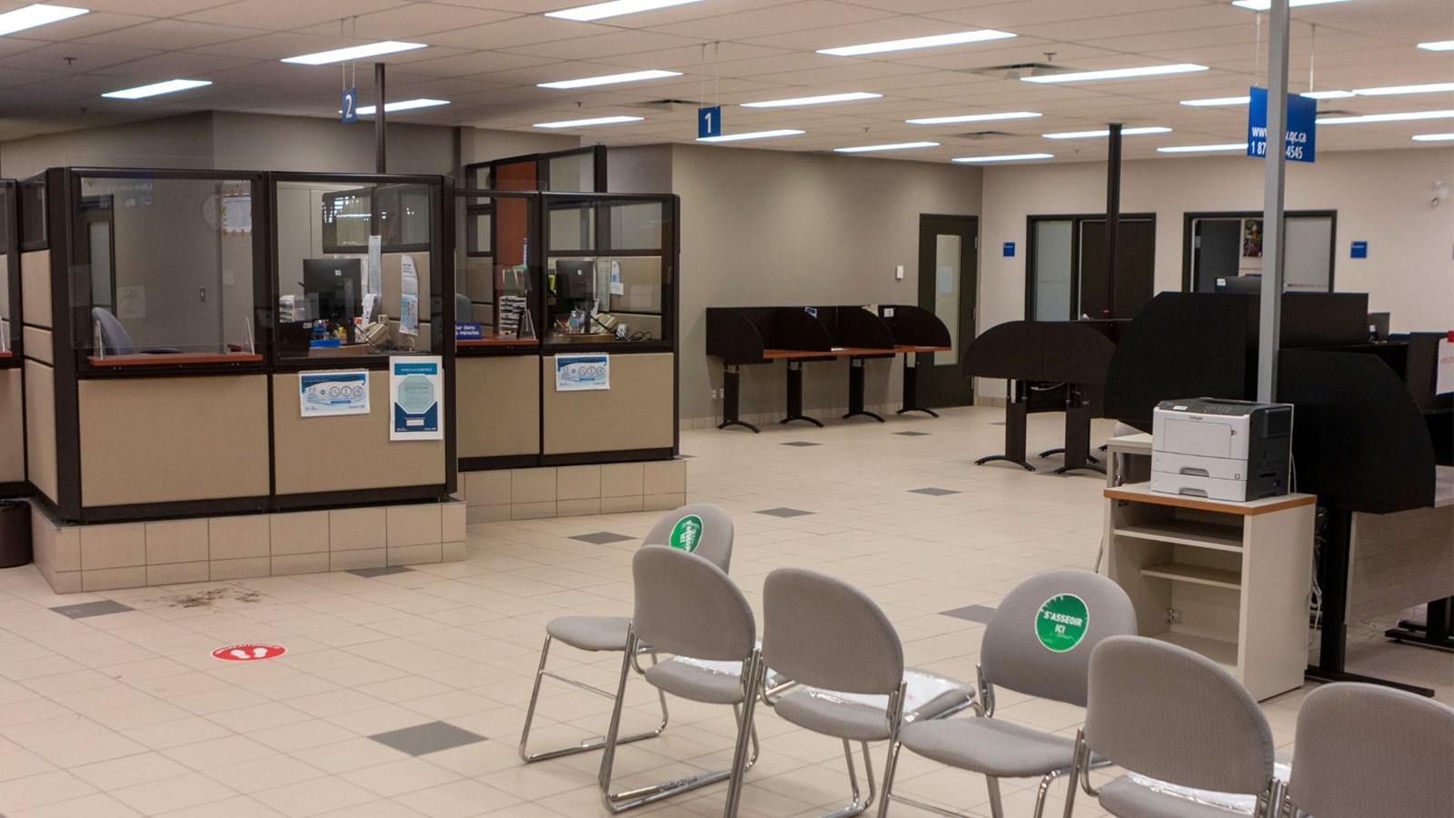 Un permis de 470 000 $ a été délivré pour le réaménagement des bureaux de la SAAQ à l’intérieur du centre commercial Place Centre-Ville.