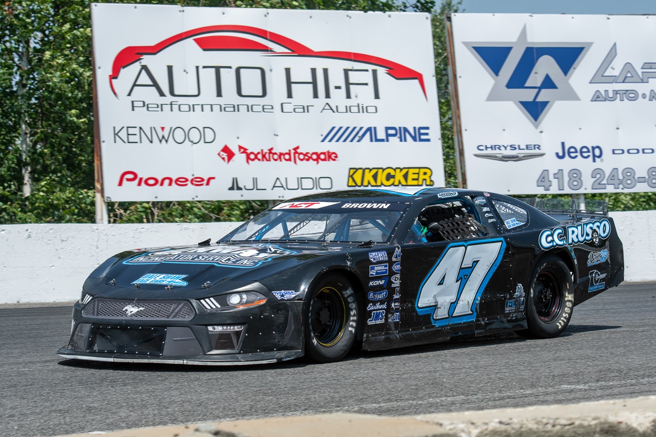 Nascar : Raphaël Lessard décroche une quatrième victoire à Montmagny