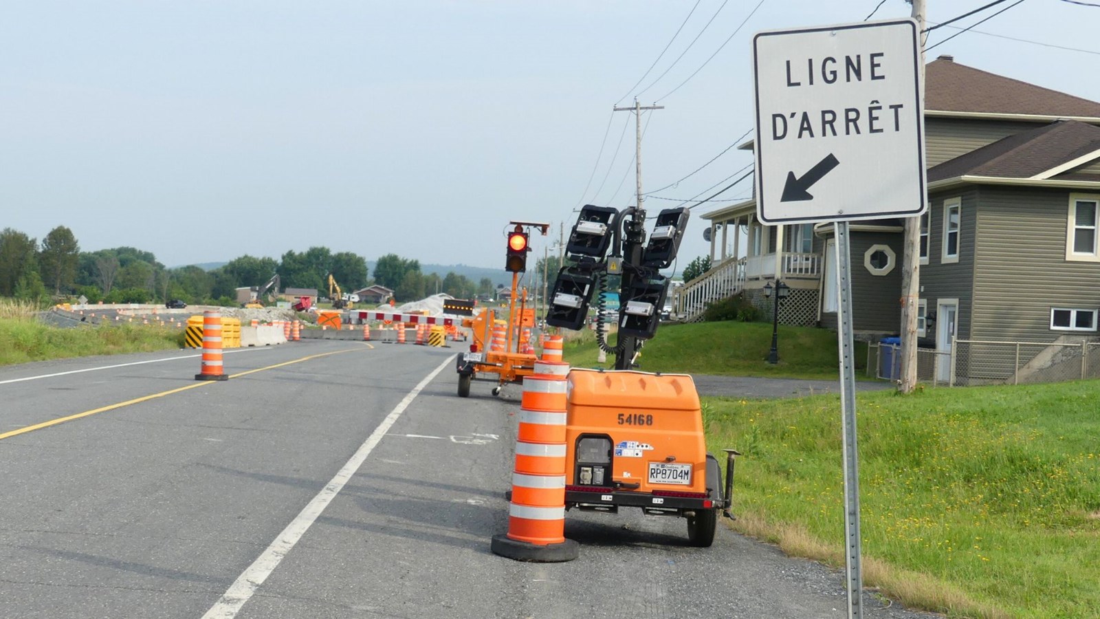 Route 173 à Beauceville: pas de réouverture avant plusieurs jours