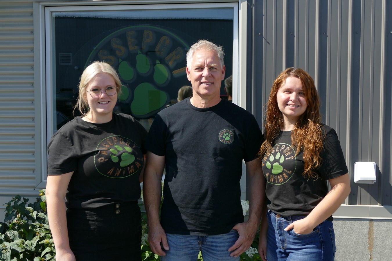 Sarah Bonneville, André Fuguère et Andréanne Drouin
