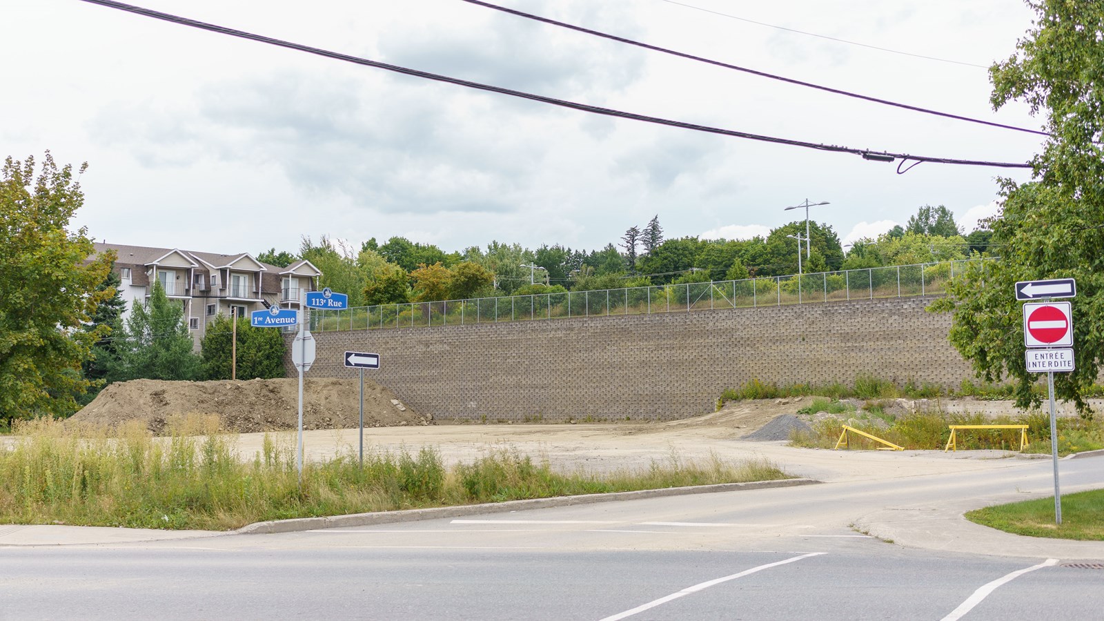 État du chantier à ce jour