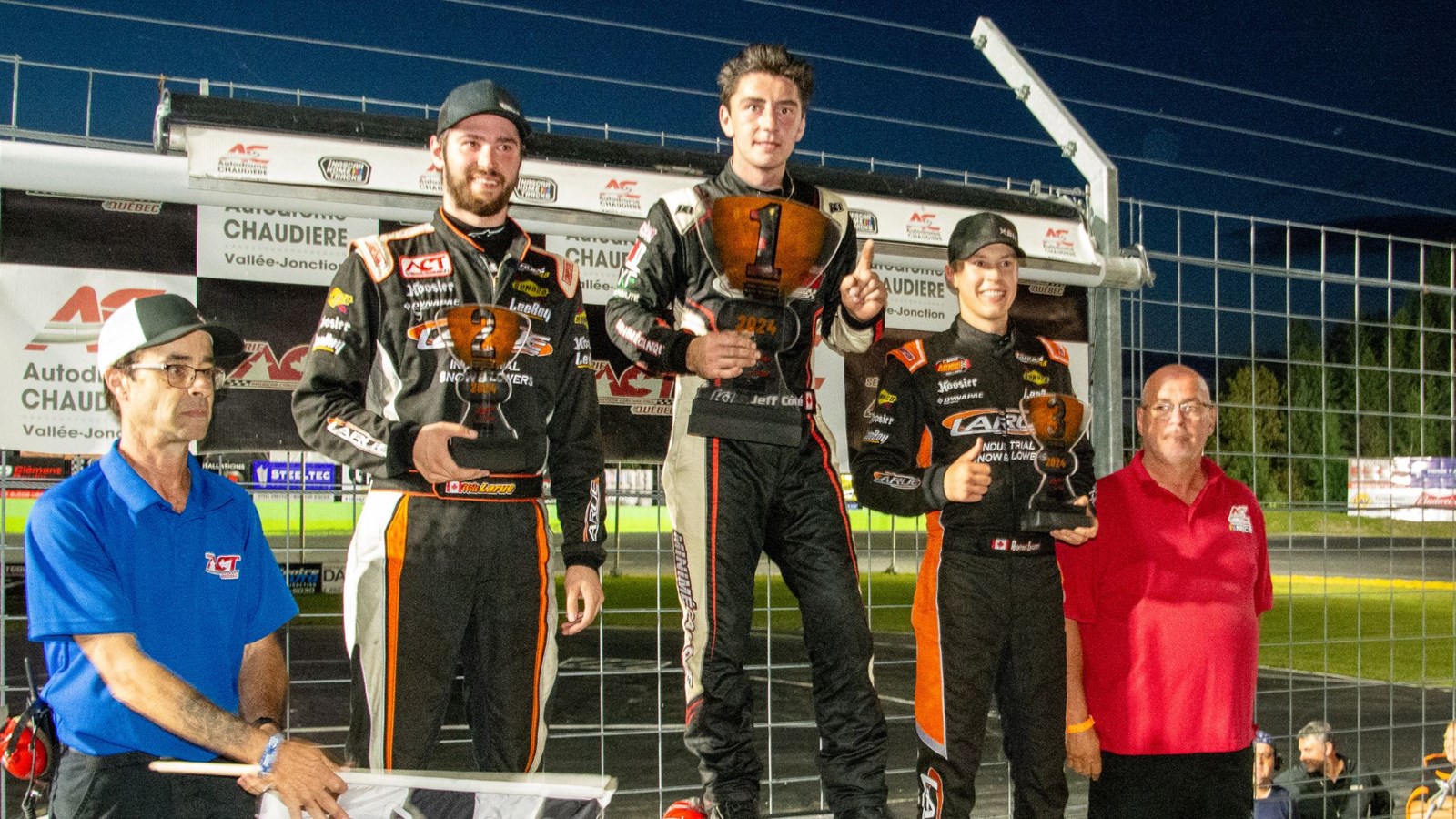 Podium circuit ACT LMS Québec.