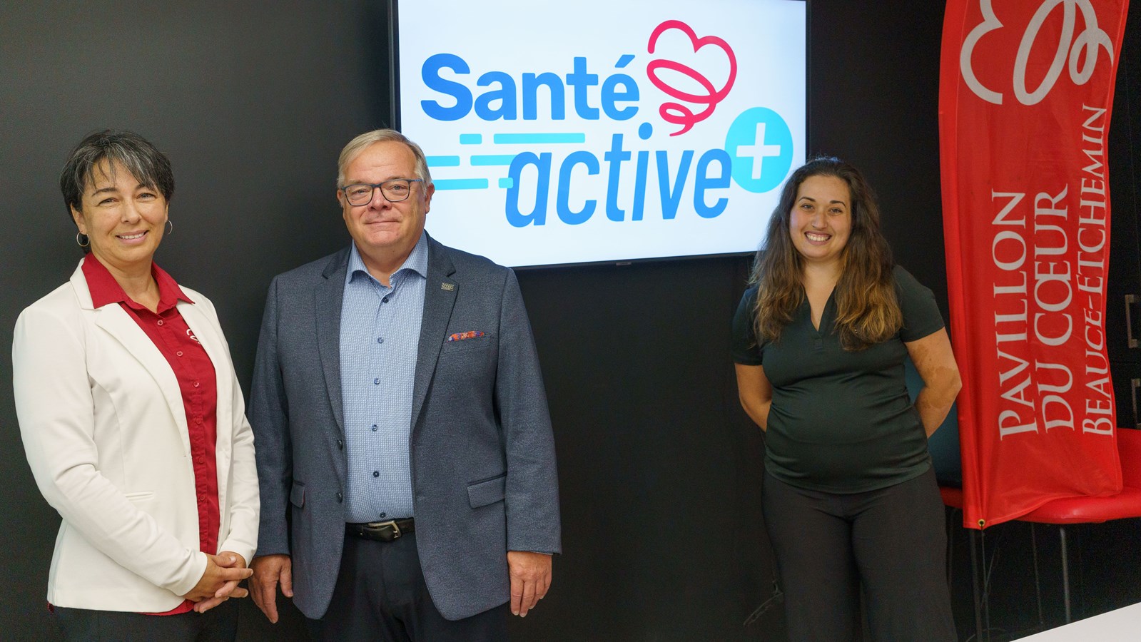 Chantal Quirion, Luc Provençal et Cindy Labbé

Coordonnatrice du département d’activité physique et kinésiologue clinicienne