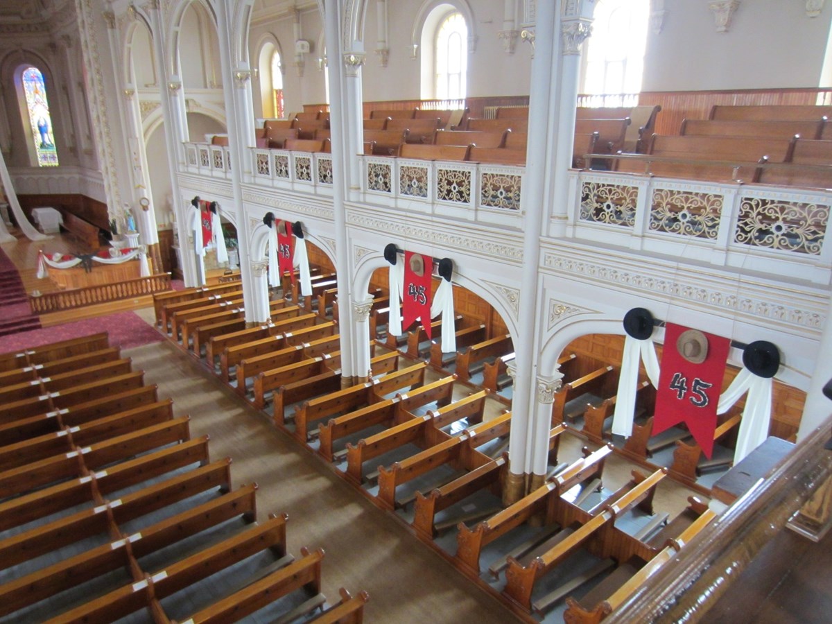 Mario Bernard : un artiste beauceron qui sublime l'église de Saint-Victor