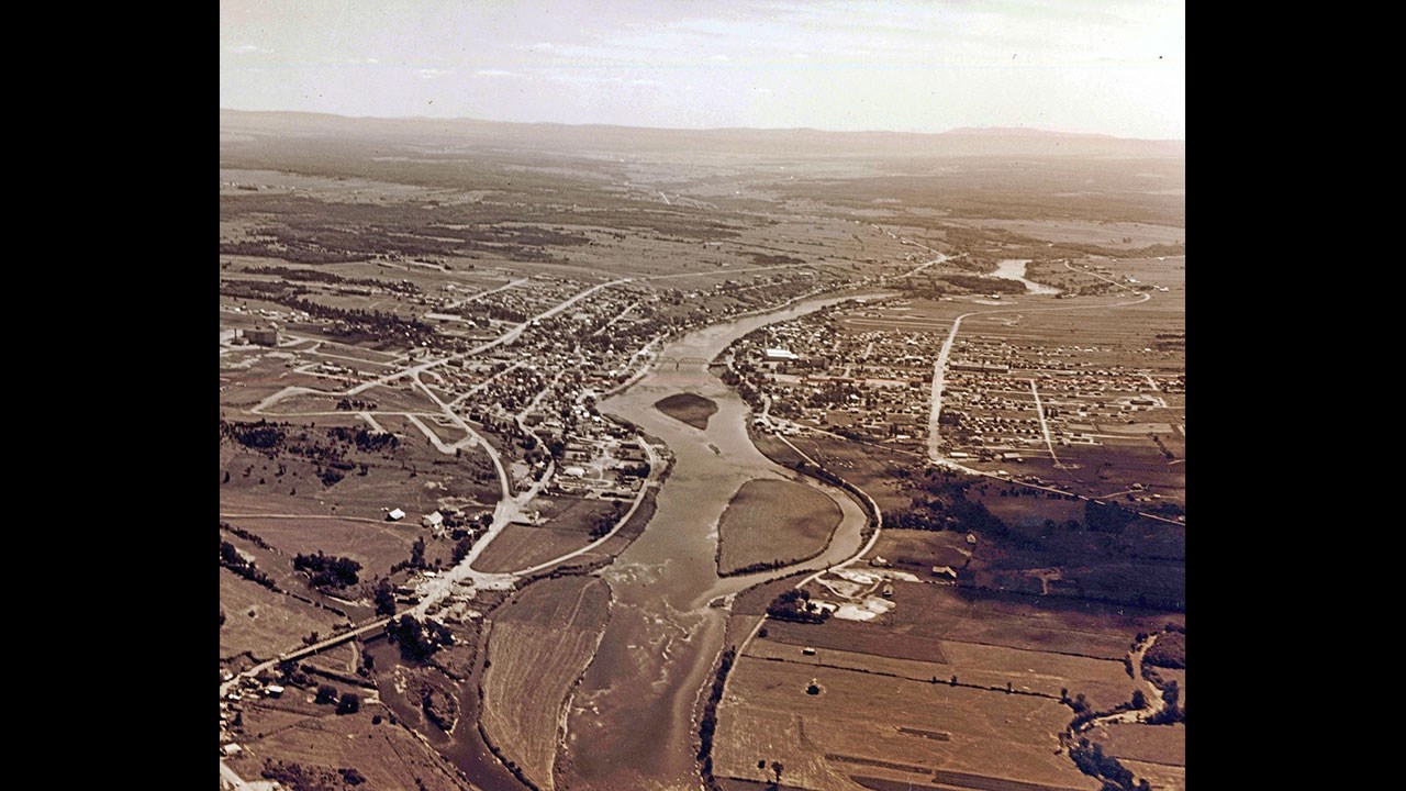 Une survivante : l'ile Pozer au centre-ville