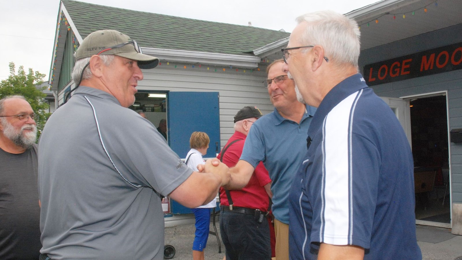 Alain Maheux, maire de Saint-Prosper et ex-président de la Filiale La Beauce, Robert Bergeron et Bruno Turcotte, 1er et 2ème vice-présidents de la Filiale La Beauce.