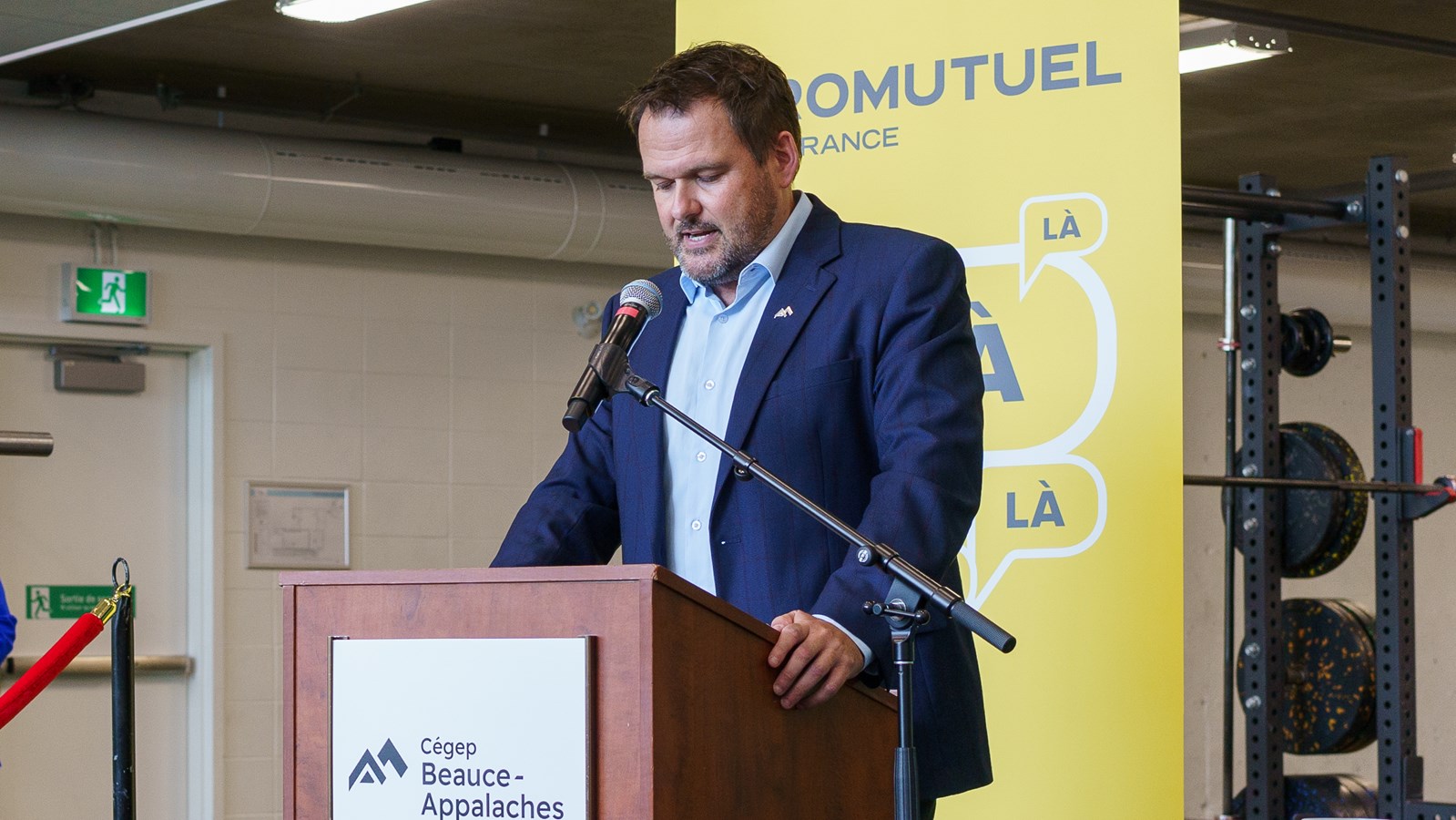 Jean-Philippe Vachon, directeur des études et de la vie étudiante, Cégep Beauce-Appalaches