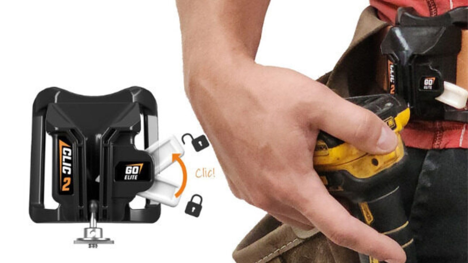 Porte-outil Clic 2 Go Élite/Les produits Baulker (Saint-René)