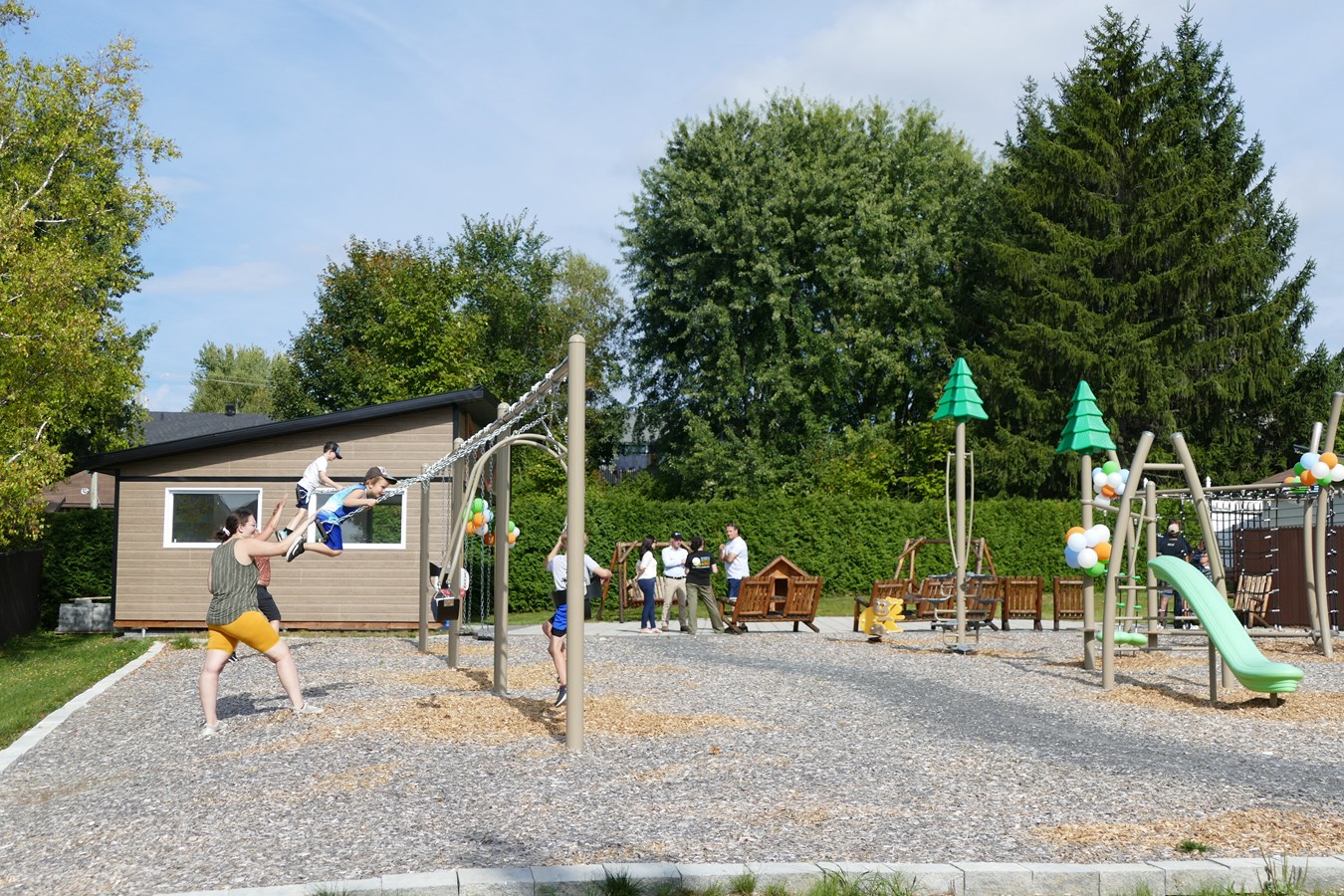 La Maison de la Famille Beauce-Etchemins inaugure le parc de l’étoile Polaire