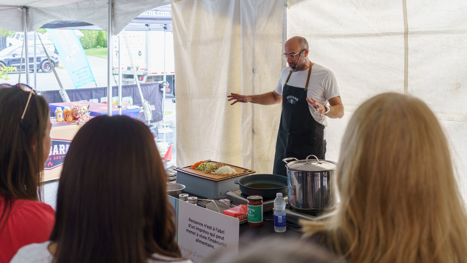 Présentation du chef Stefano Faita
