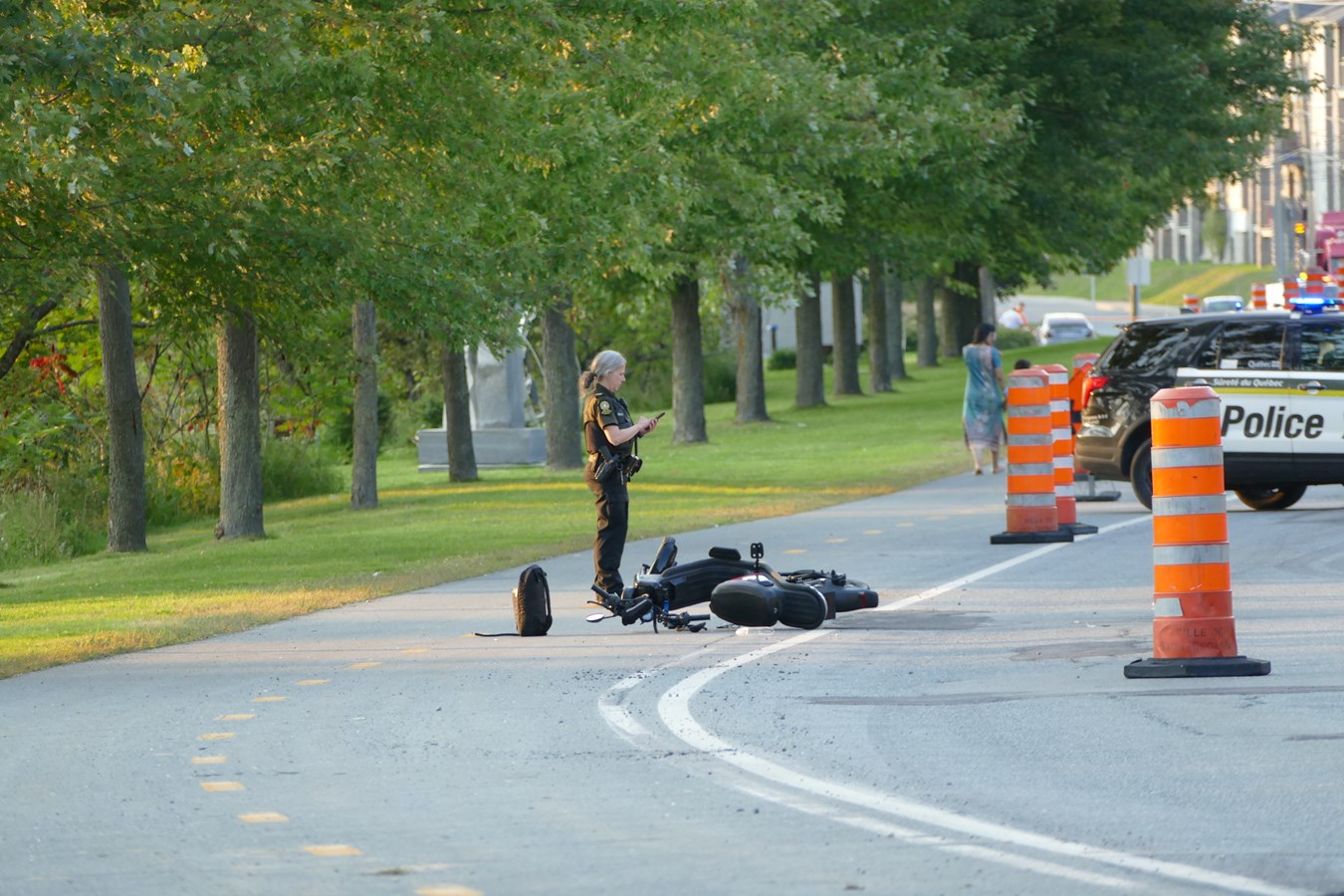 Saint-Georges : une collision entre un scooter et un véhicule fait un blessé
