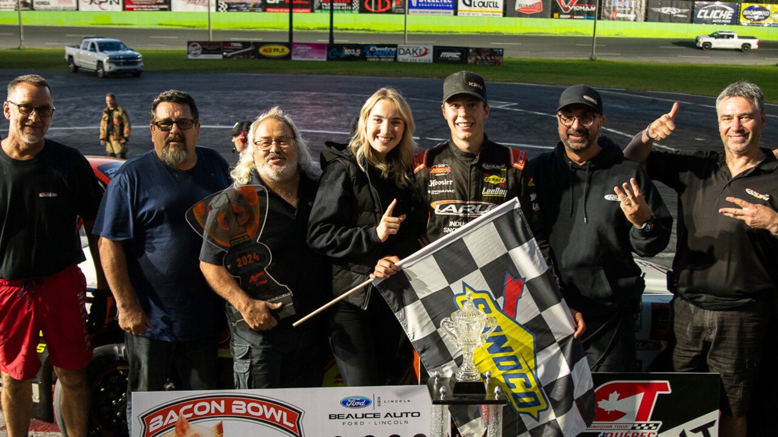 Il s'agit d'une 3e victoire du Bacon Bowl pour Raphaël Lessard.