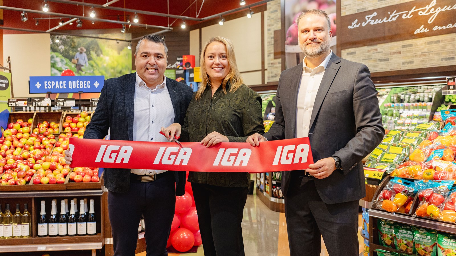 Un vent de fraîcheur au IGA Famille Groleau