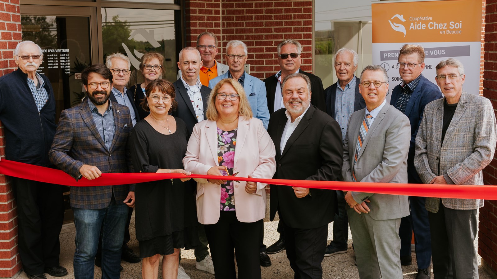 La Coopérative Aide Chez Soi en Beauce inaugure ses nouveaux locaux