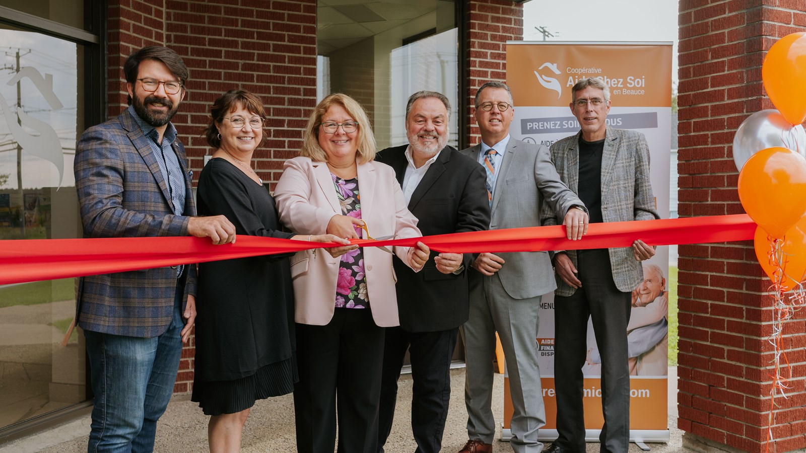 Olivier Duval, Julie Laflamme, Nathalie Frenette, J. Benoit Caron, Dominic Boudreau, Stéphan Brown
