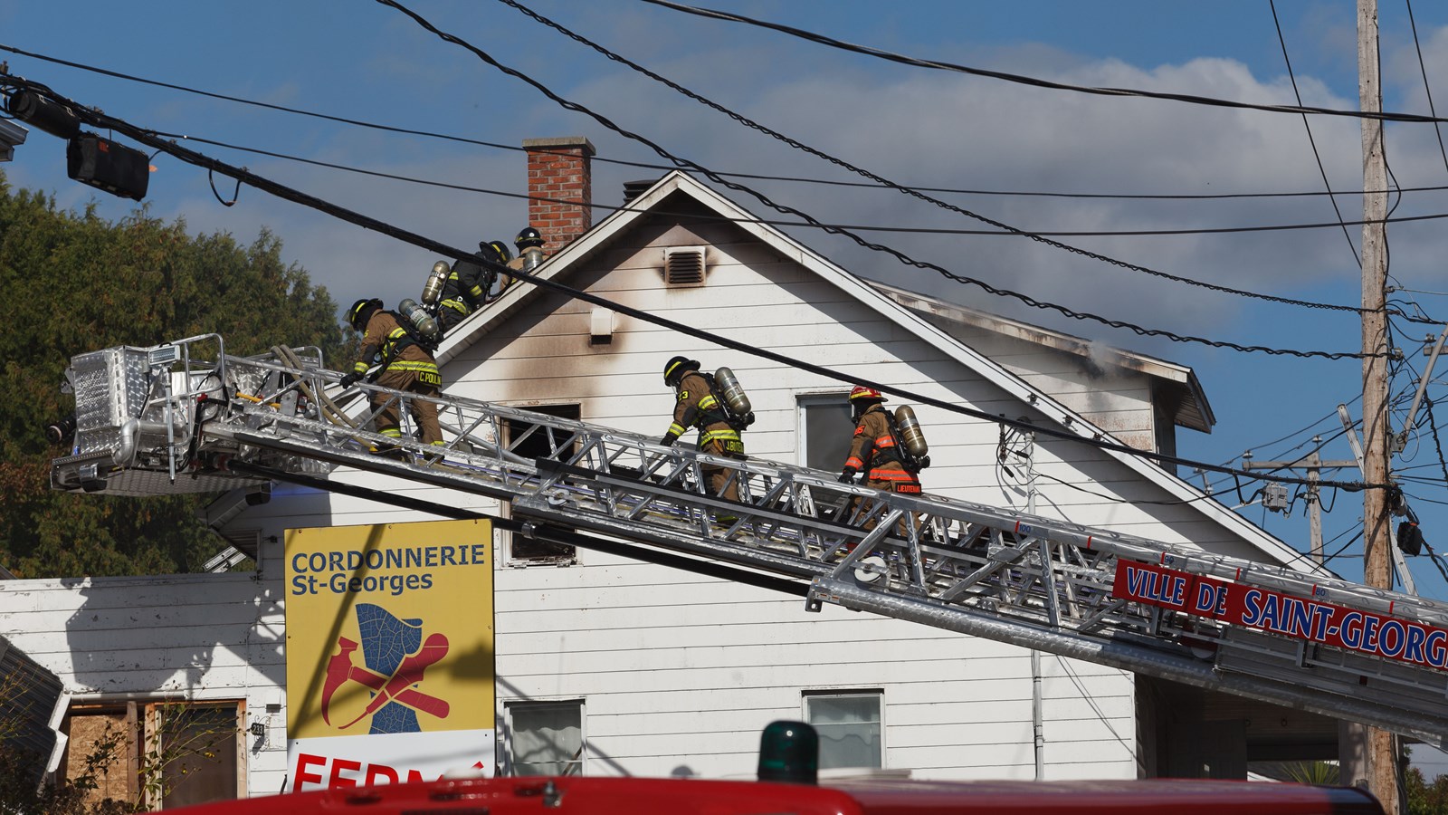Incendie: les résidents ne pourront pas réintégrer leur logement rapidement