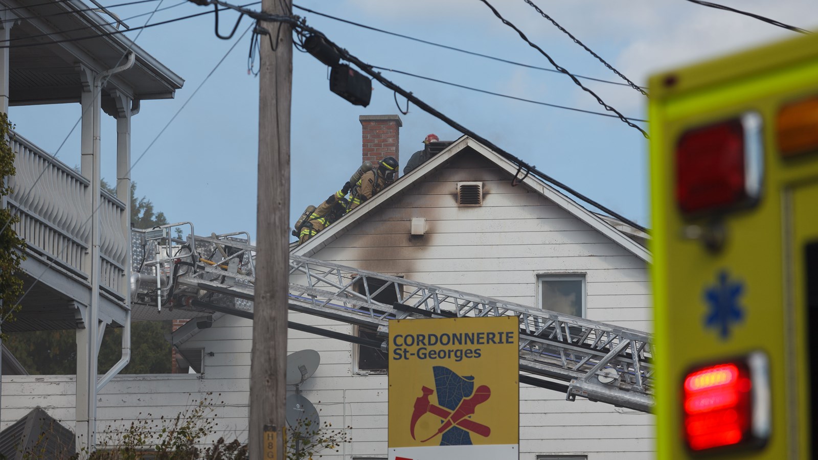 Incendie: les résidents ne pourront pas réintégrer leur logement rapidement
