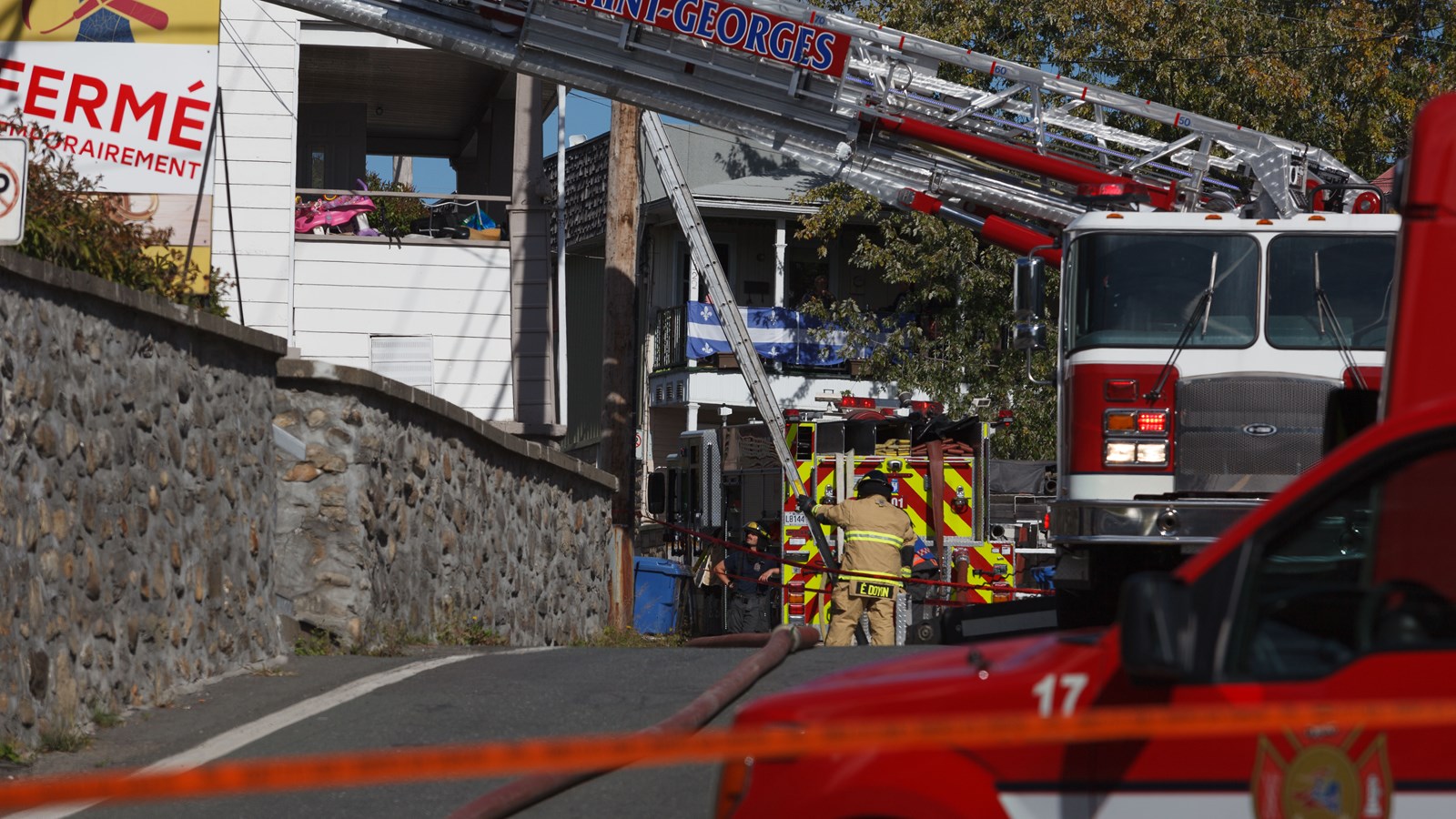 Incendie: les résidents ne pourront pas réintégrer leur logement rapidement