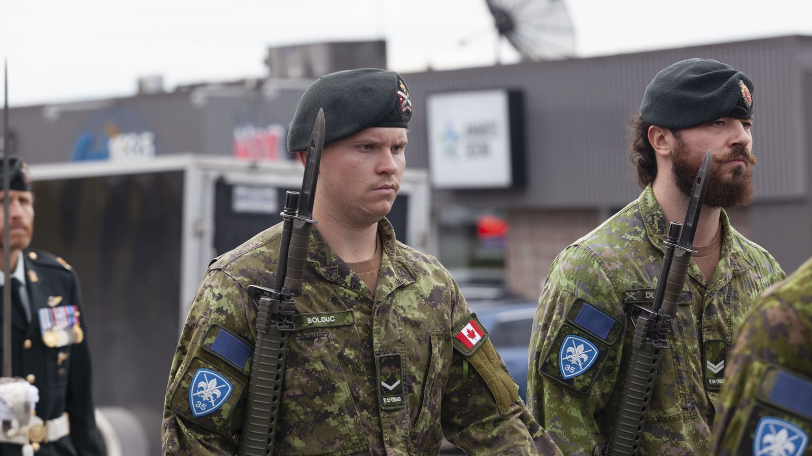 Importante cérémonie pour le Régiment de la Chaudière