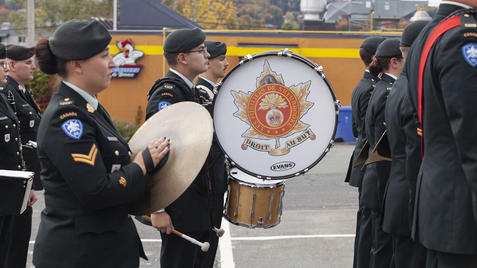 Importante cérémonie pour le Régiment de la Chaudière