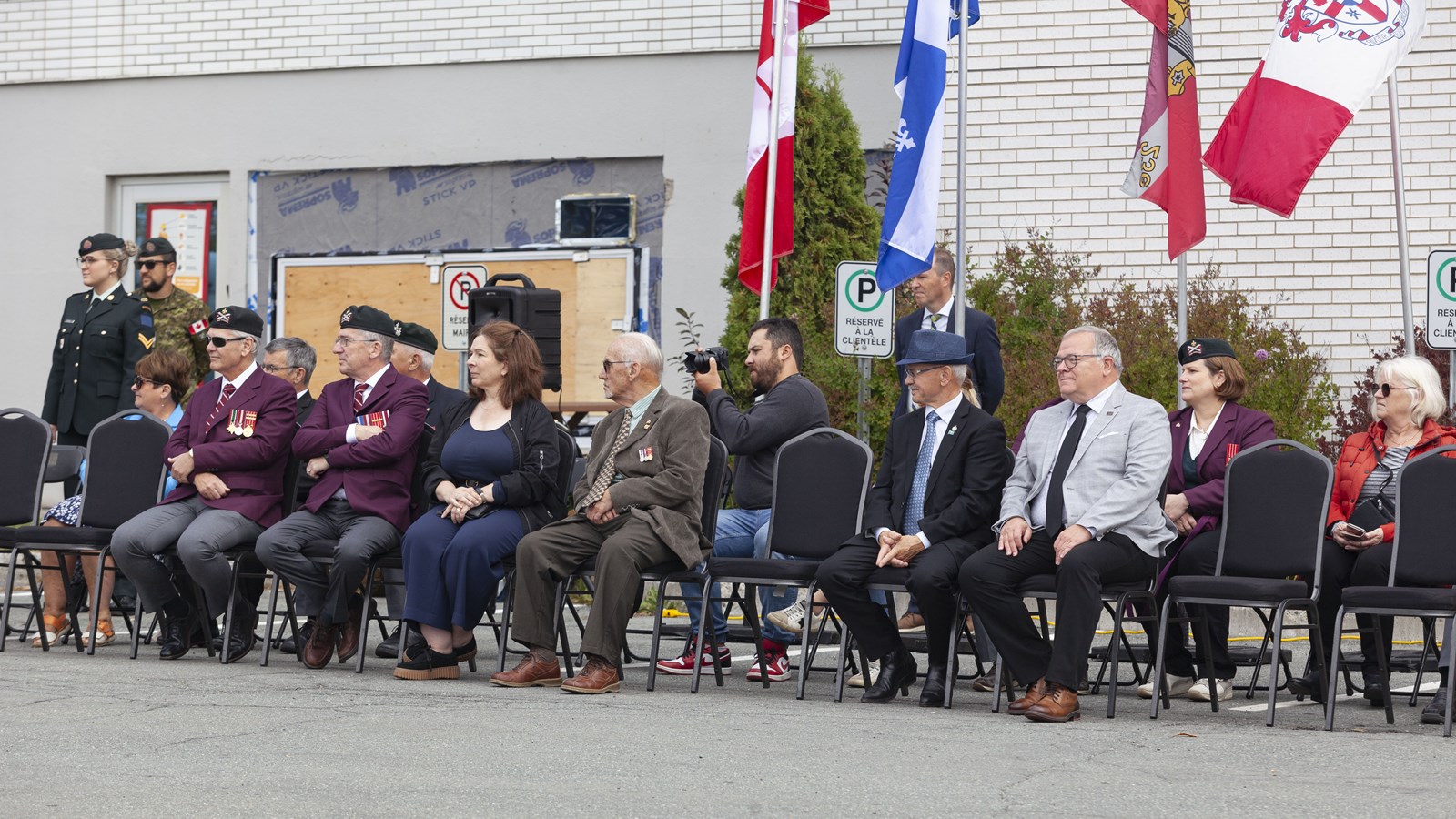 Importante cérémonie pour le Régiment de la Chaudière