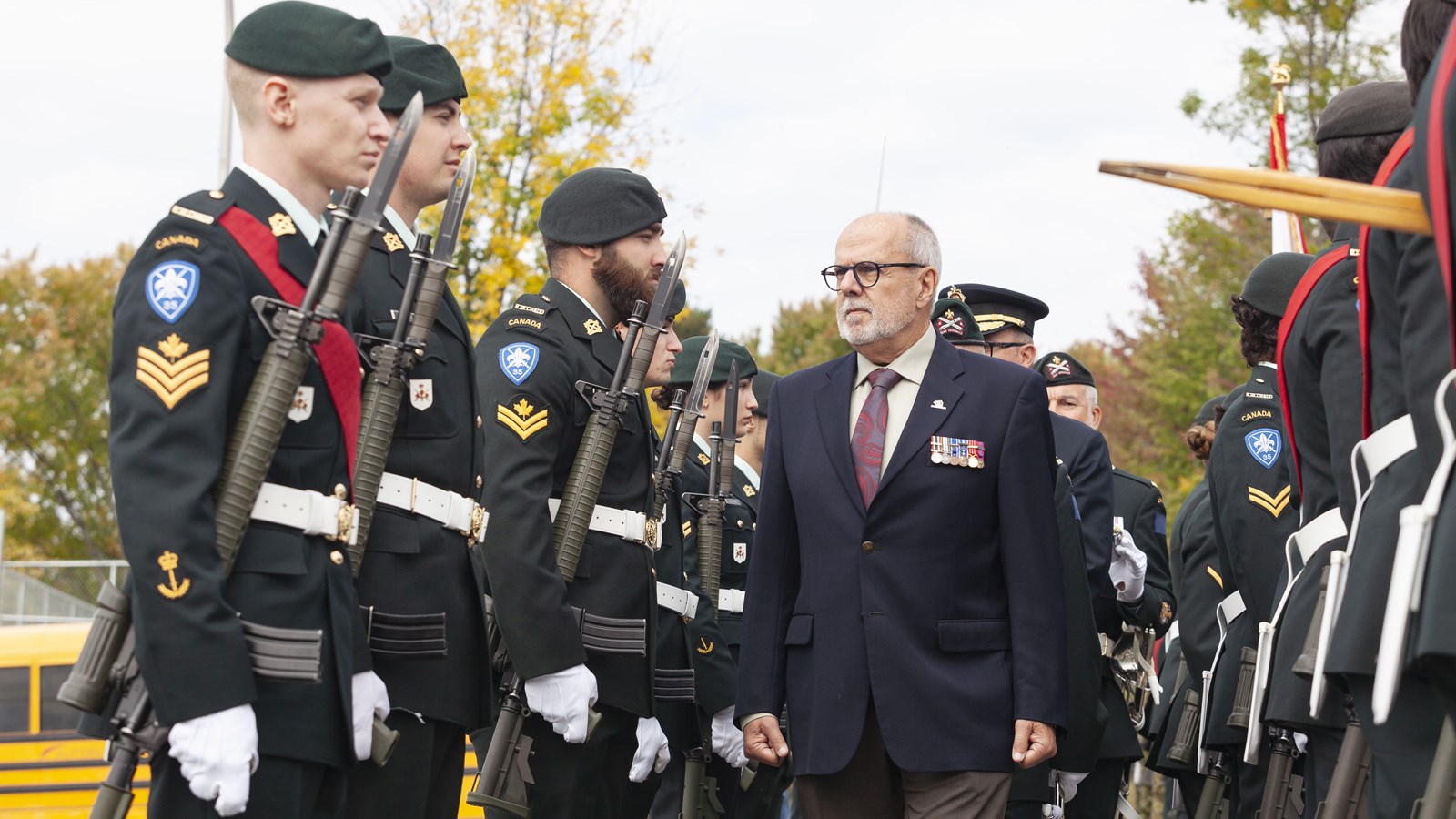 Importante cérémonie pour le Régiment de la Chaudière
