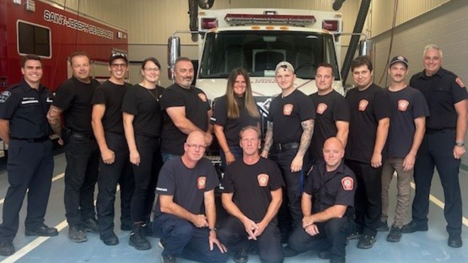Quatorze pompiers ont suivi la formation «Premier répondant niveau 1».